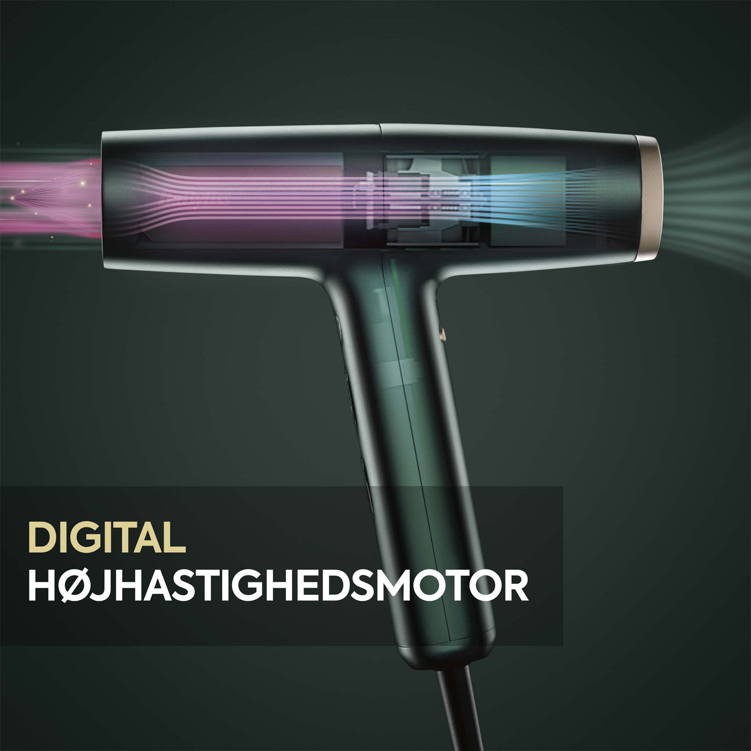 Digital h&oslash;jhastighedsmotor